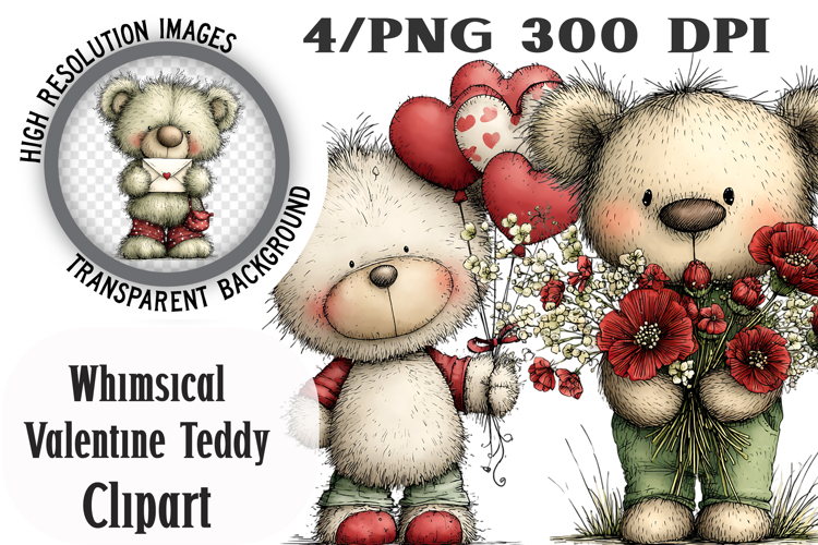 Teddy Bear Illustration Image 20
