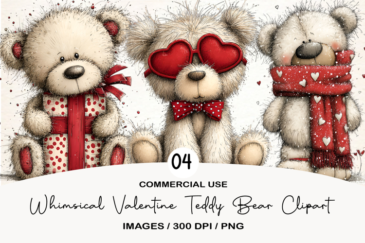 Teddy Bear Clipart Image 5