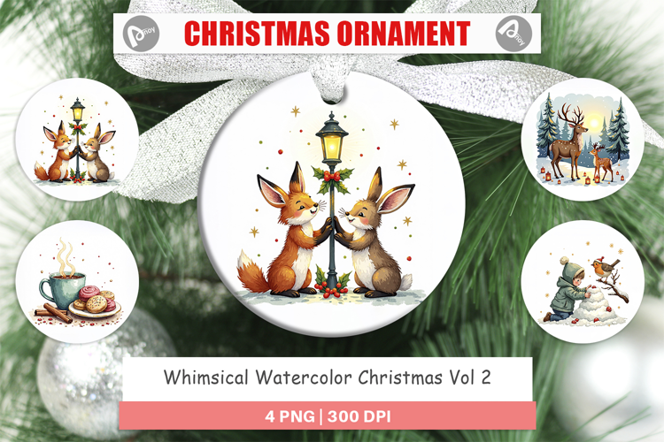 Whimsical Christmas Ornament
