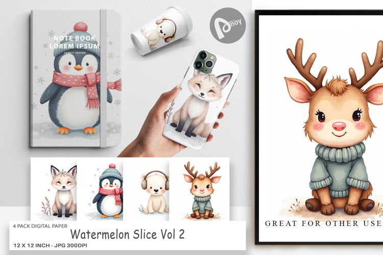 Arctic Animals Clipart Image 15