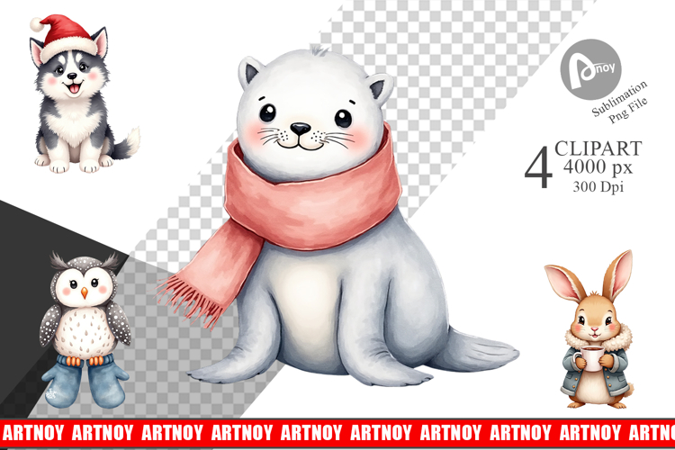 Arctic Animals Clipart