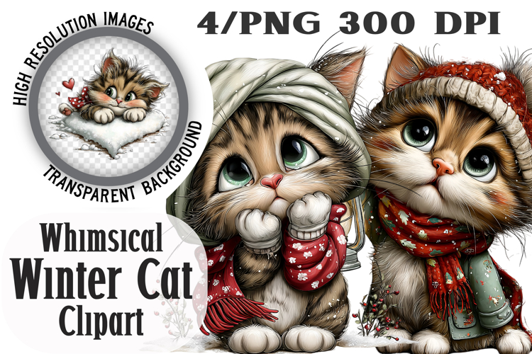 Winter Animals Clipart Image 6