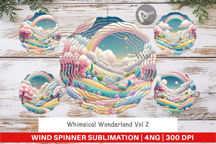 Wind Spinner Whimsical Wonderland