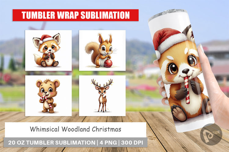 Christmas Tumbler Wrap Image 13