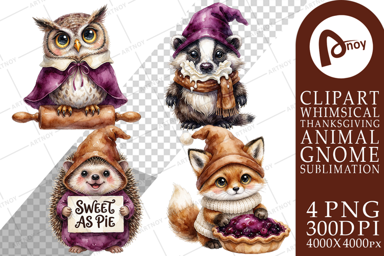 Woodland Pie Thieves Sublimation