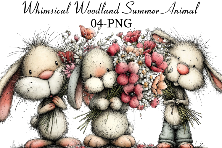 Whimsical Woodland Summer Animal