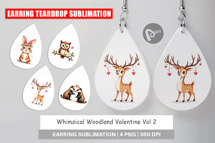 Woodland Valentine Earring