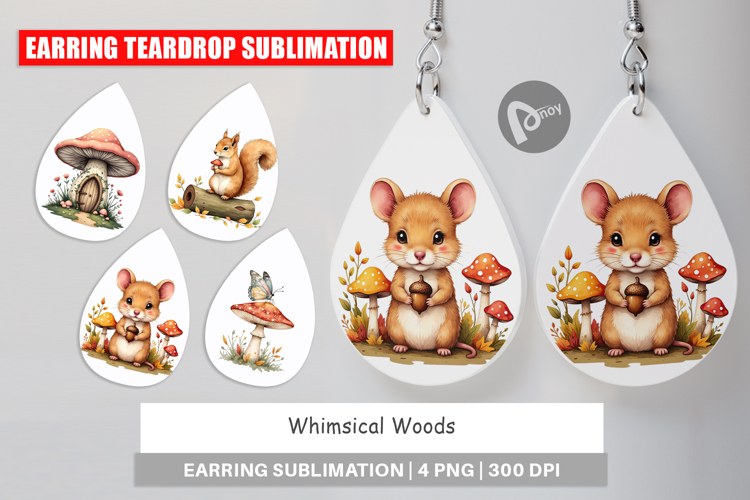 Sublimation Earring Designs Image 22