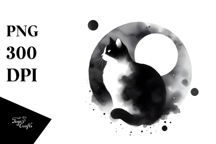 Black Cat Png Image 13