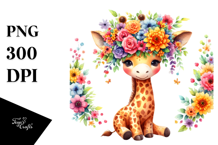 Giraffe Clipart Image 2