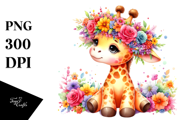 Giraffe Clipart Image 22
