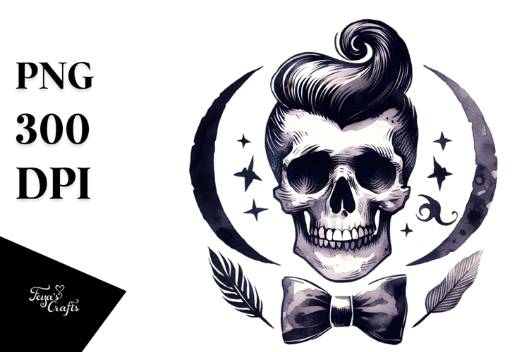 Simple Skull Clipart Image 2