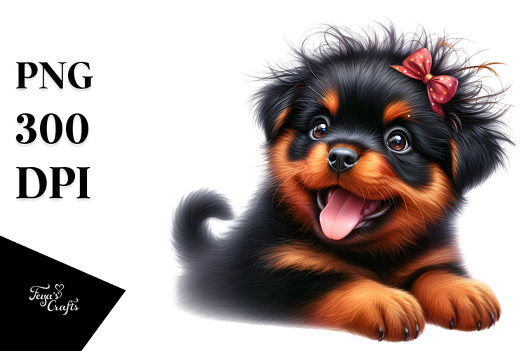 Rottweiler Clipart Image 20