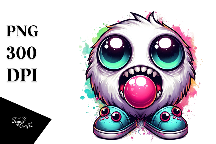 Ghost Chewing Bubble Gum.png example image 1