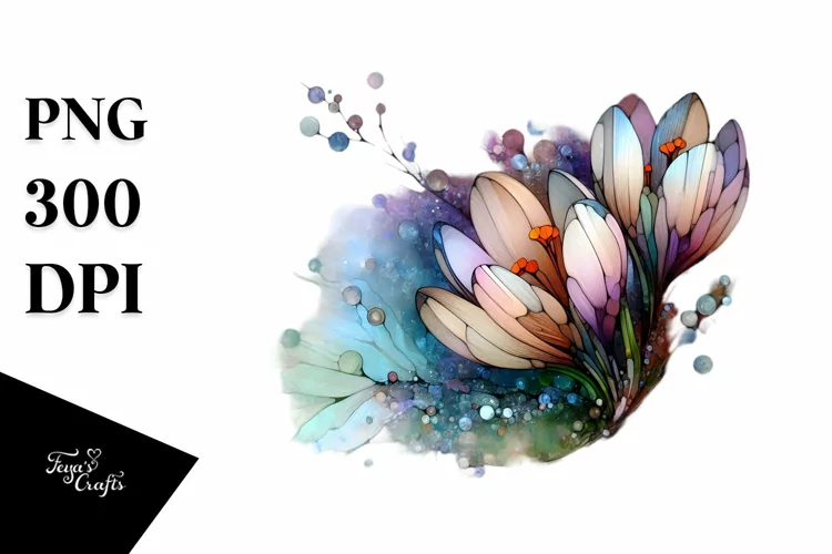 Pastel Crocus PNG
