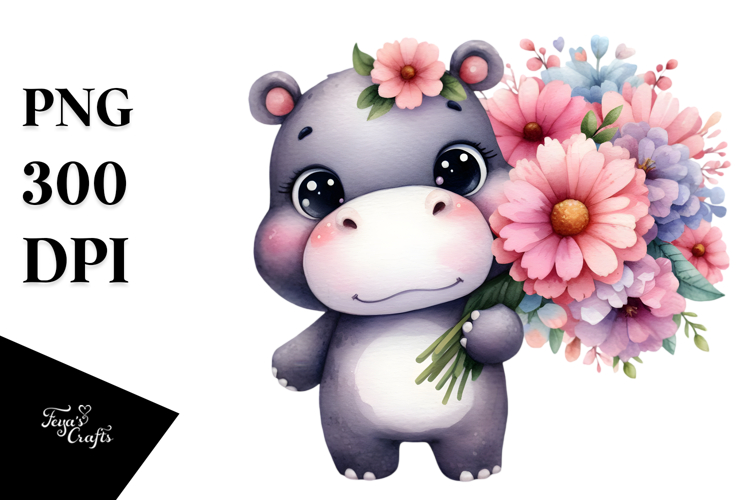 Hippo Clipart Image 20