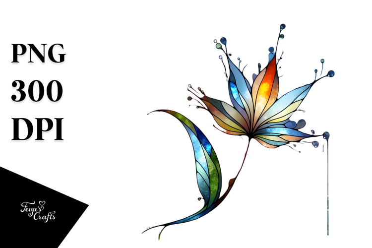 Stained Snowdrop PNG