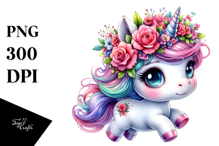 Unicorn Clipart Image 11
