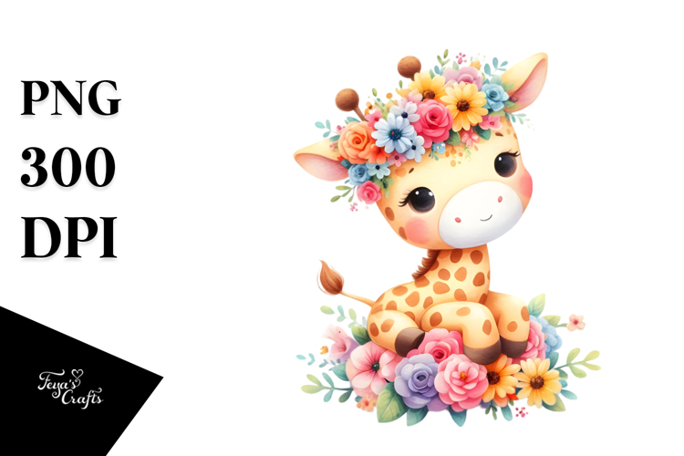 Giraffe Clipart Image 21
