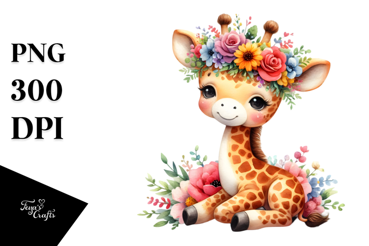 Giraffe Clipart Image 19
