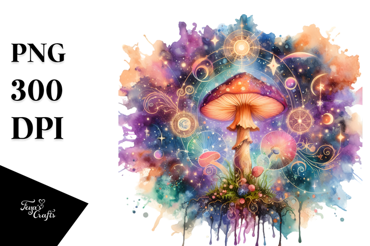 Mushroom Clipart Image 4