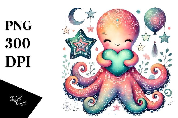 Octopus Clipart Image 10