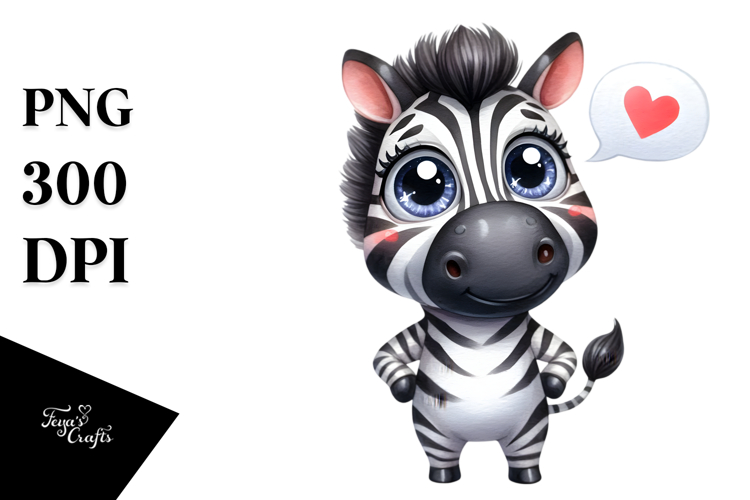 Zebra Clipart Image 6