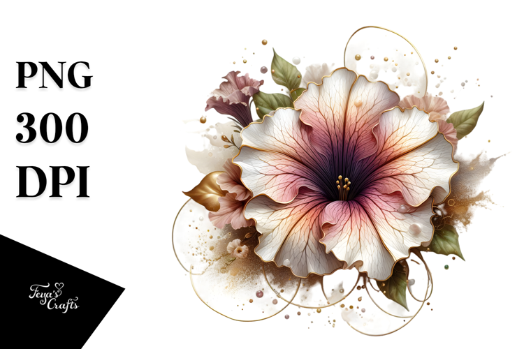 Glossy Petunia PNG