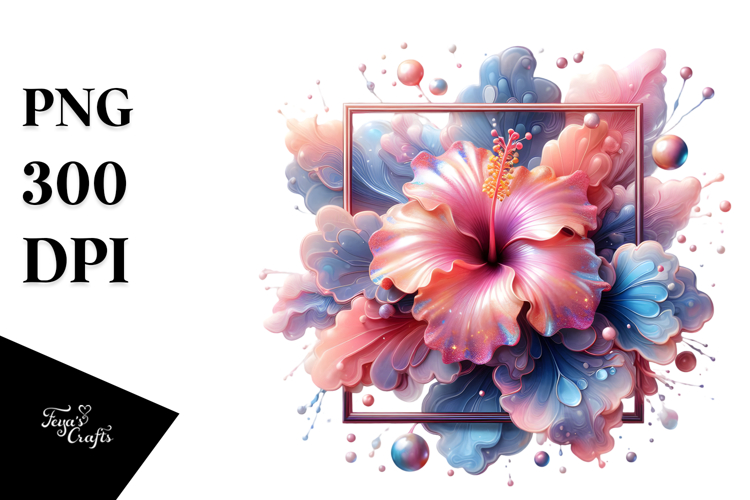 Hibiscus Flower Clipart Image 23