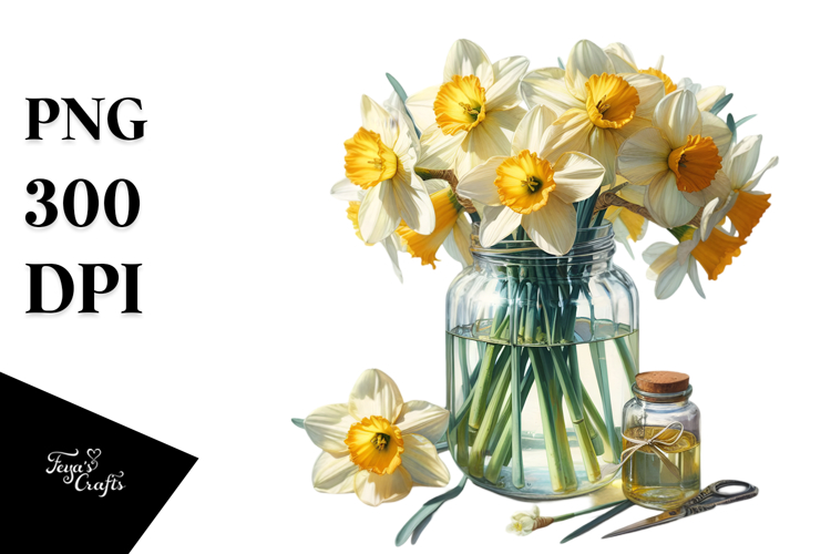 Daffodil Clipart Image 8