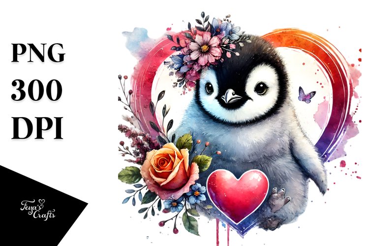 Penguin Clipart Image 20