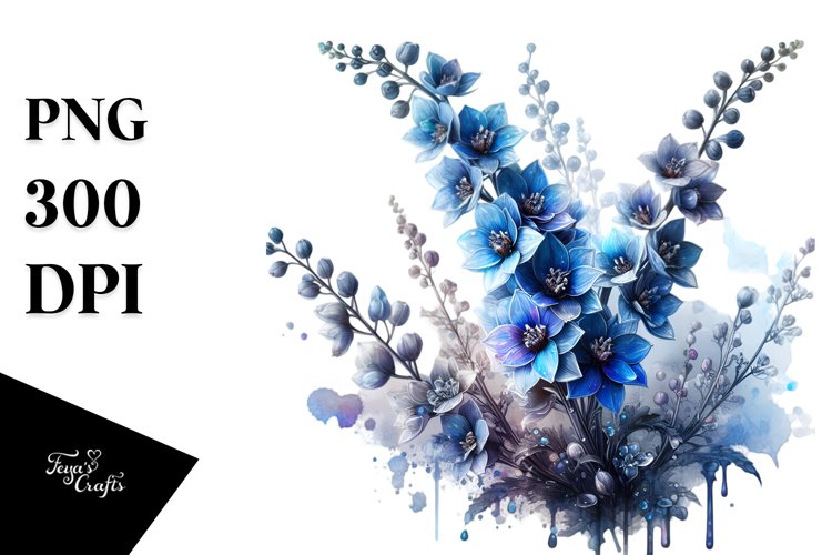 Flower Sticker Png Image 6