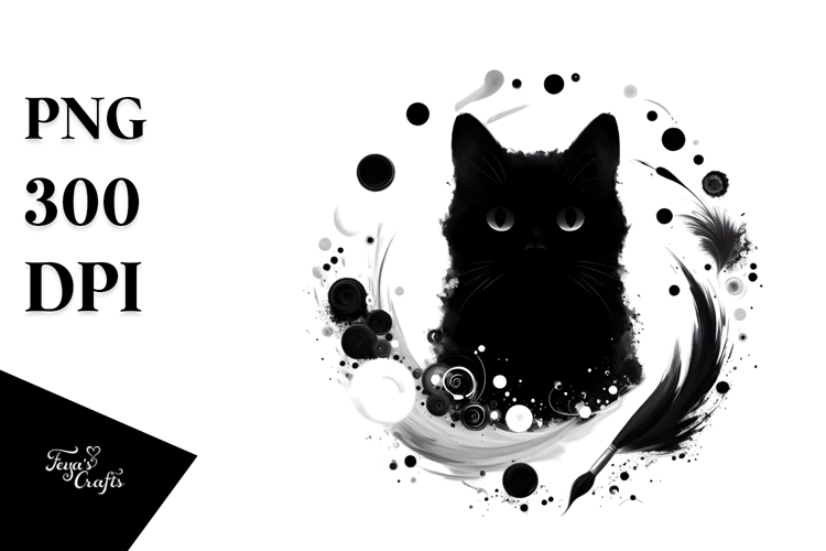 Black Cat Png Image 4