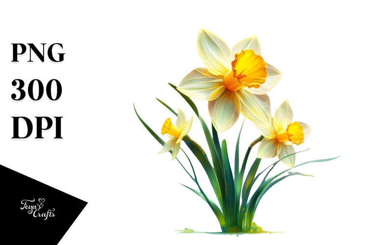 Daffodil Clipart Image 6