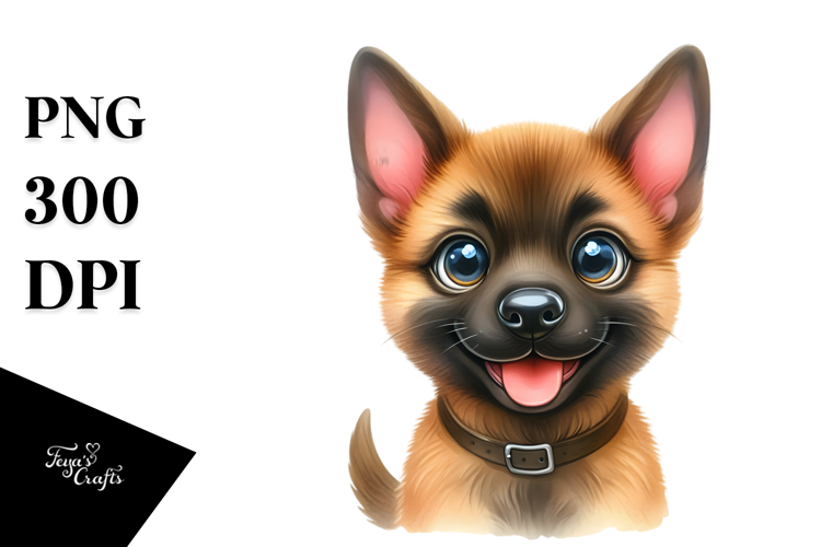 Cute Malinois PNG