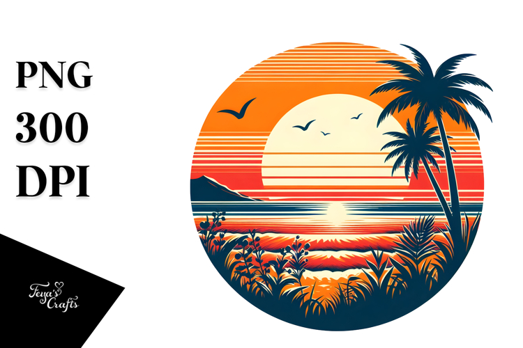 Sunset Clipart Image 23