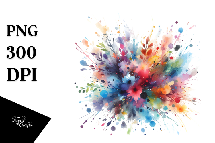 Splat Clipart Image 17
