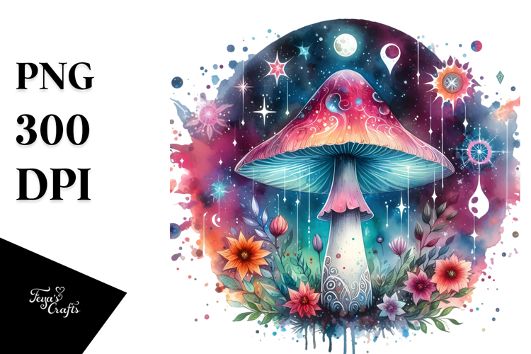 Magical Celestial Mushroom