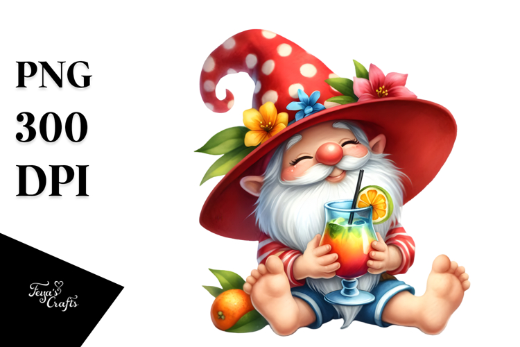 Watercolor Cocktail Clipart Image 16
