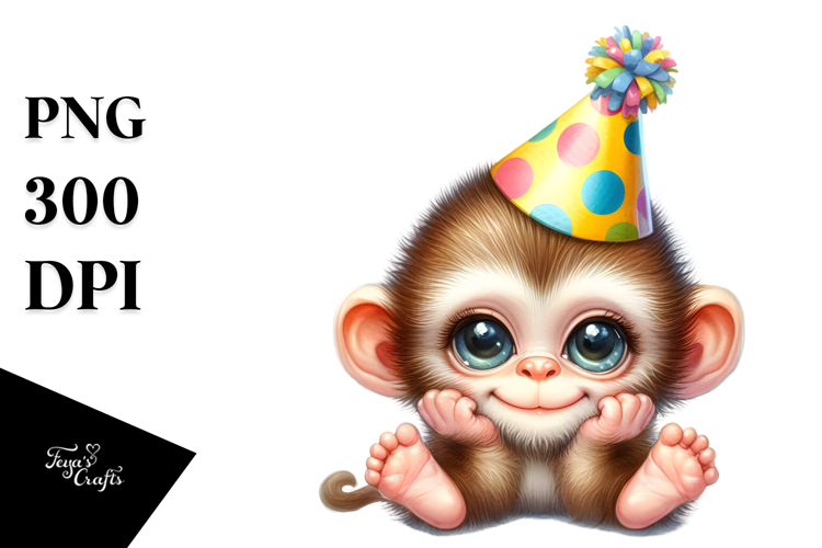 Monkey Clipart Image 6