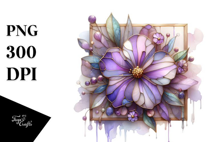 Violet Clipart Image 3