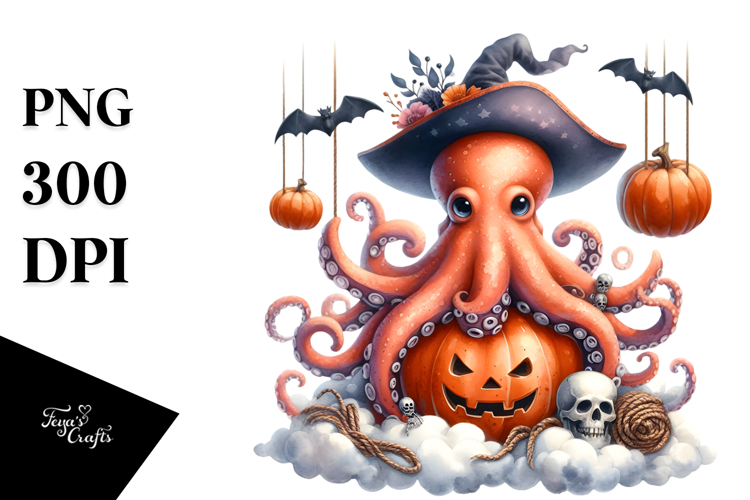 Octopus Clipart Image 16