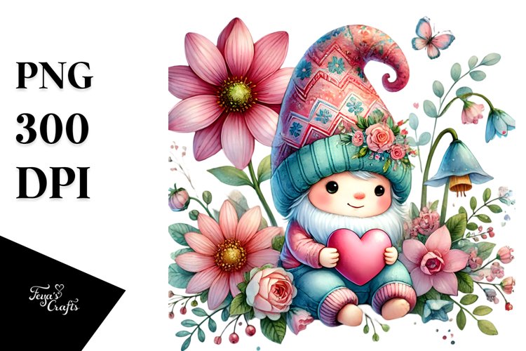 Pastel Watercolor Flower Png Image 24