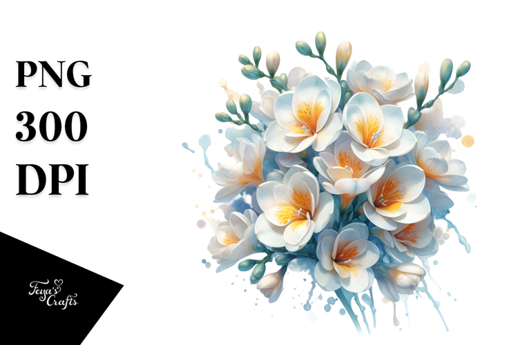 Freesia Made of , Transparent PNG