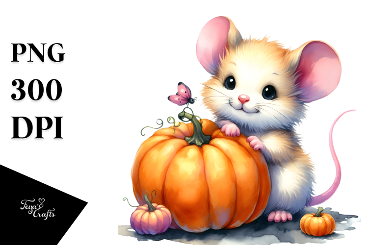 Cute Baby Unicorn Dressed for Halloween PNG