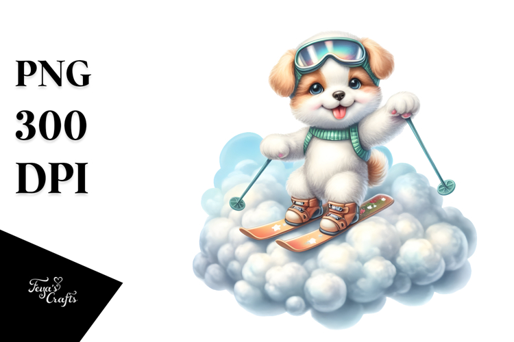 Skiing Clipart Image 5