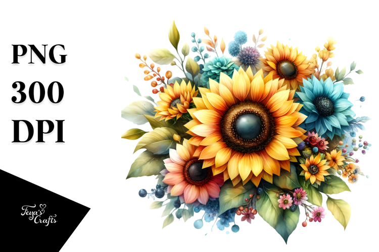Sunflower Clipart Image 15
