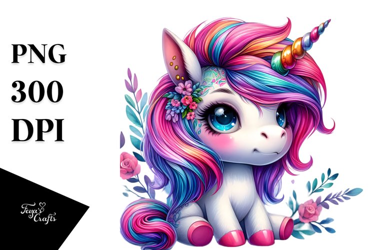Unicorn Clipart Image 19