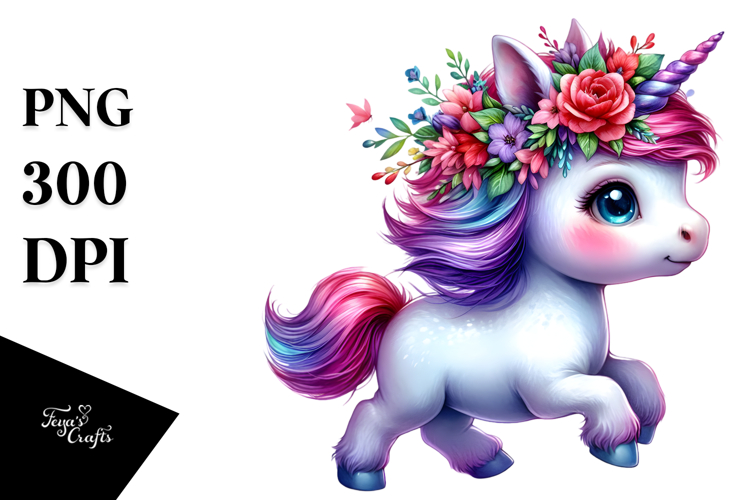 Unicorn Clipart Image 17