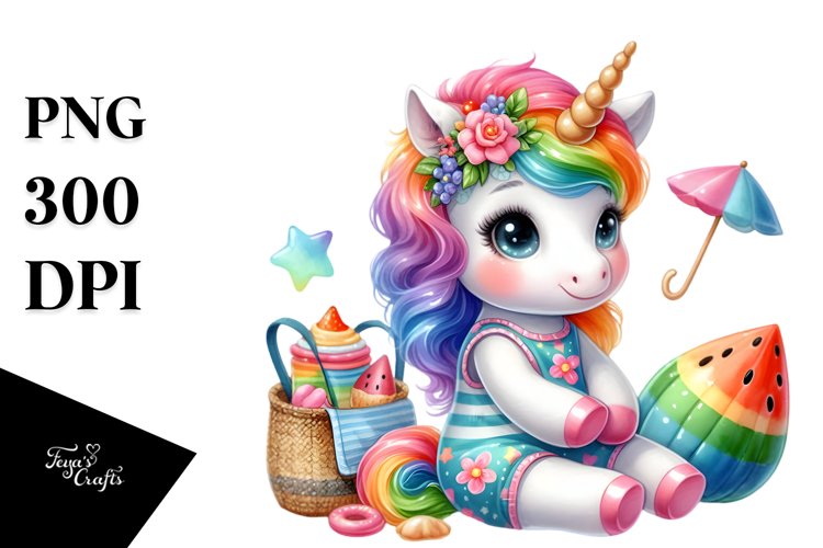 Unicorn Clipart Image 19